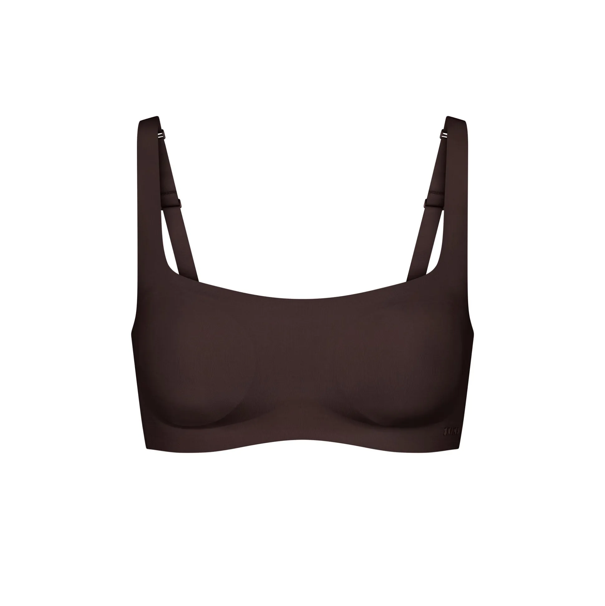 NAKED SCOOP BRALETTE | ESPRESSO