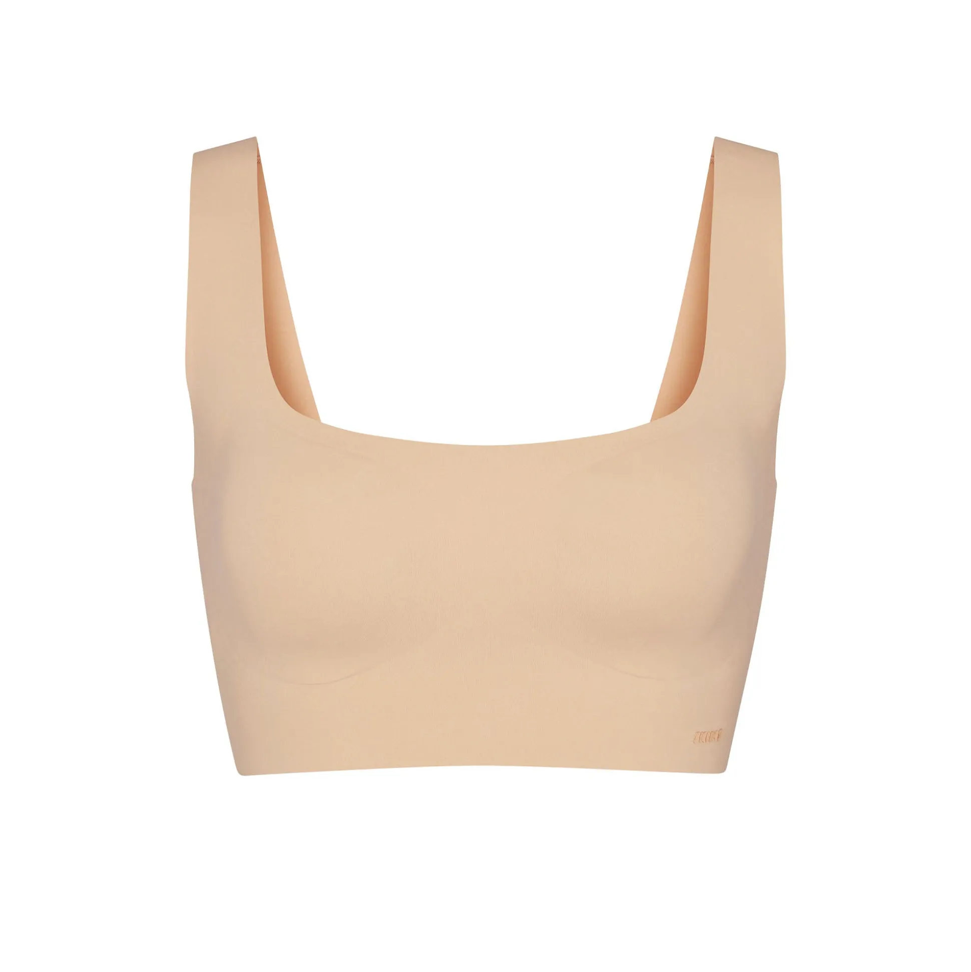 NAKED SCOOP LONGLINE BRALETTE | CLAY