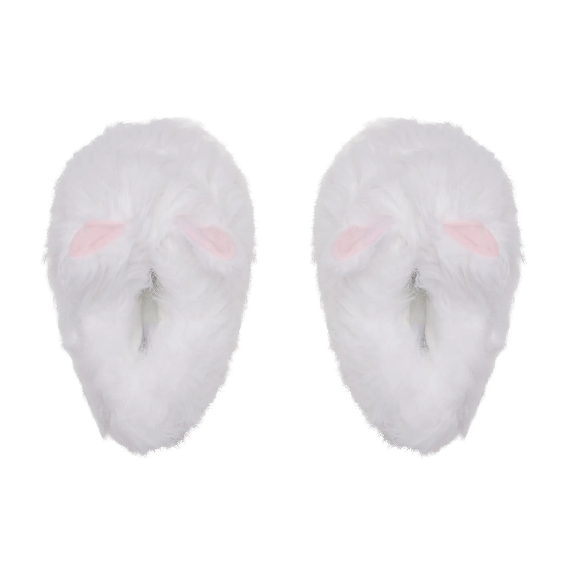 PLUSH BUNNY SLIPPER | MARBLE