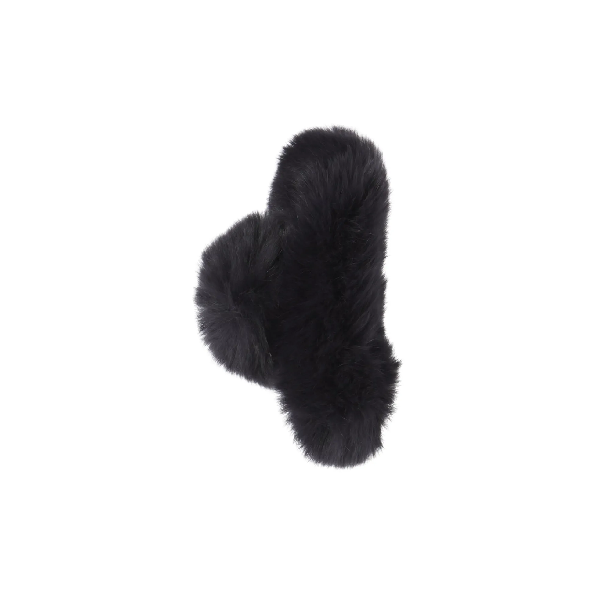 PLUSH HAIR CLIP | ONYX