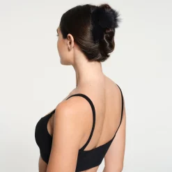 PLUSH HAIR CLIP | ONYX