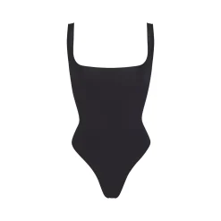 RAW EDGE CAMI BODYSUIT | ONYX