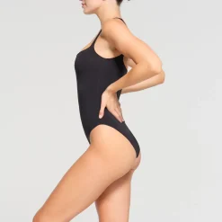 RAW EDGE CAMI BODYSUIT | ONYX