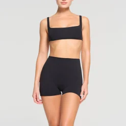RAW EDGE MICRO SCOOP BRALETTE | ONYX