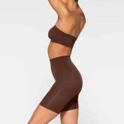 SEAMLESS SCULPT BANDEAU | COCOA