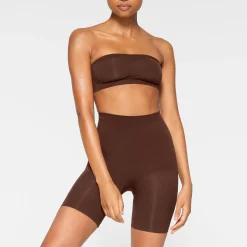 SEAMLESS SCULPT BANDEAU | COCOA