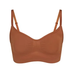 SEAMLESS SCULPT BRALETTE | BRONZE