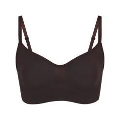 SEAMLESS SCULPT BRALETTE | ESPRESSO