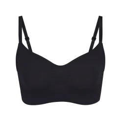 SEAMLESS SCULPT BRALETTE | ONYX