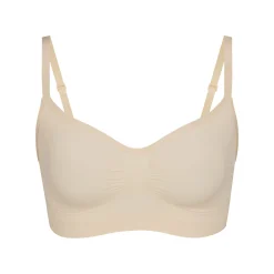 SEAMLESS SCULPT BRALETTE | SAND
