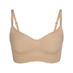 SEAMLESS SCULPT BRALETTE | CLAY