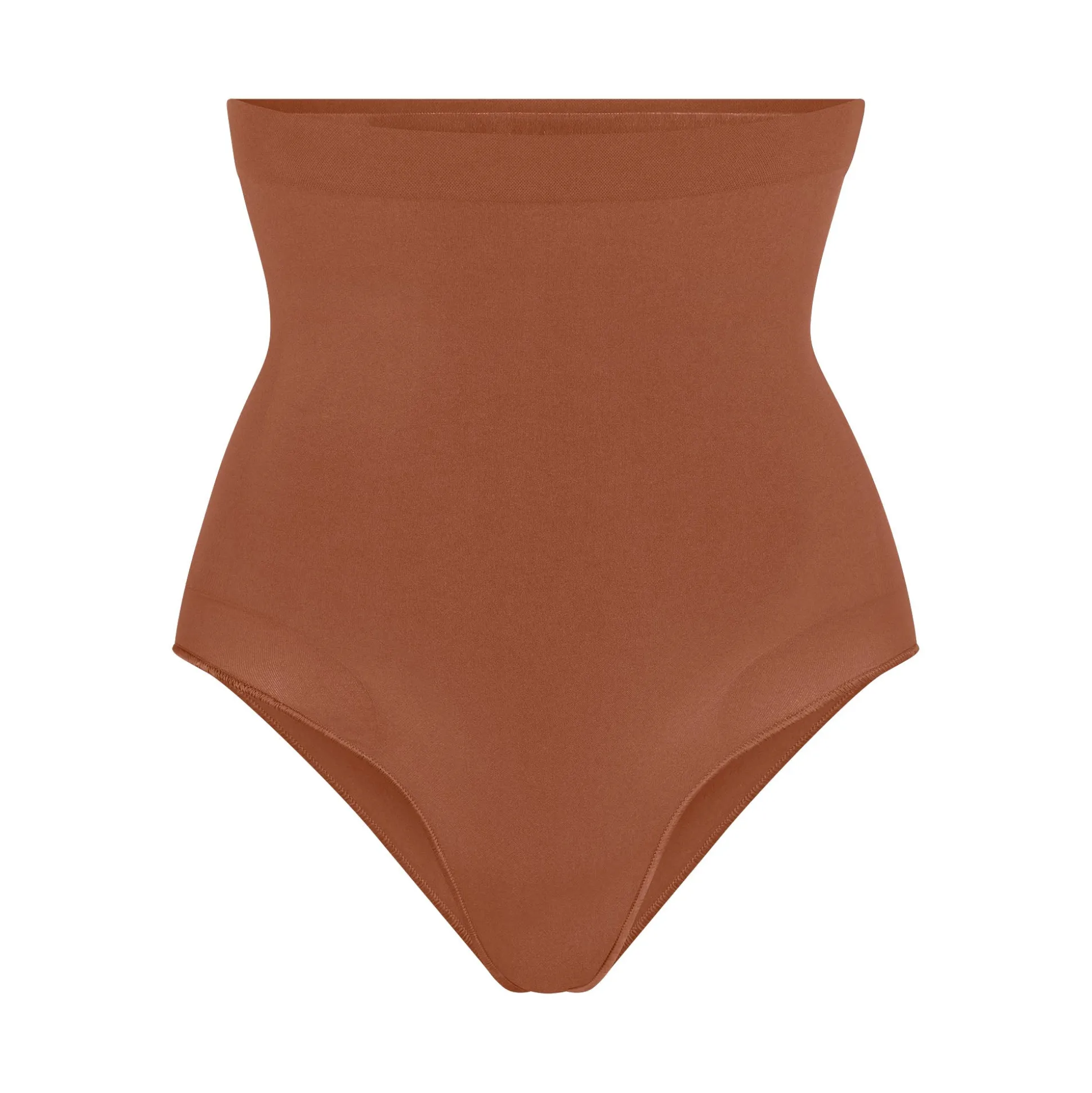 SEAMLESS SCULPT HIGH-WAISTED BRIEF | BRONZE
