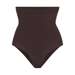 SEAMLESS SCULPT HIGH-WAISTED BRIEF | ESPRESSO