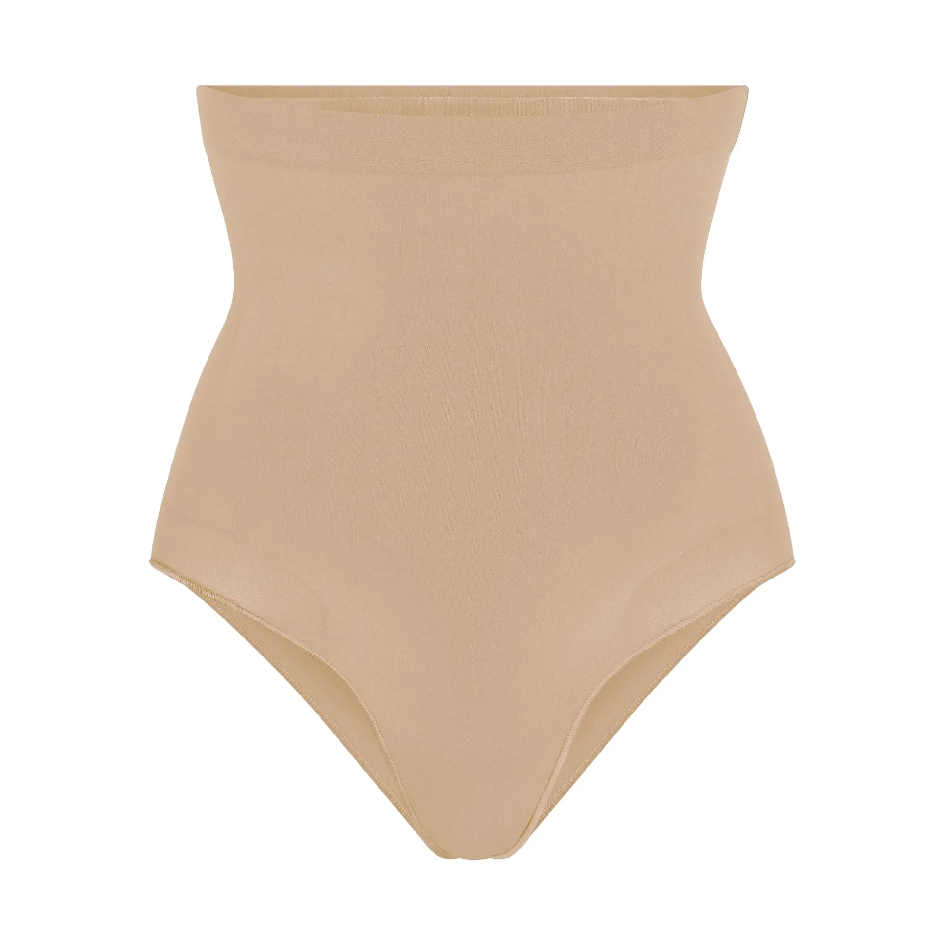 SEAMLESS SCULPT HIGH-WAISTED BRIEF | CLAY