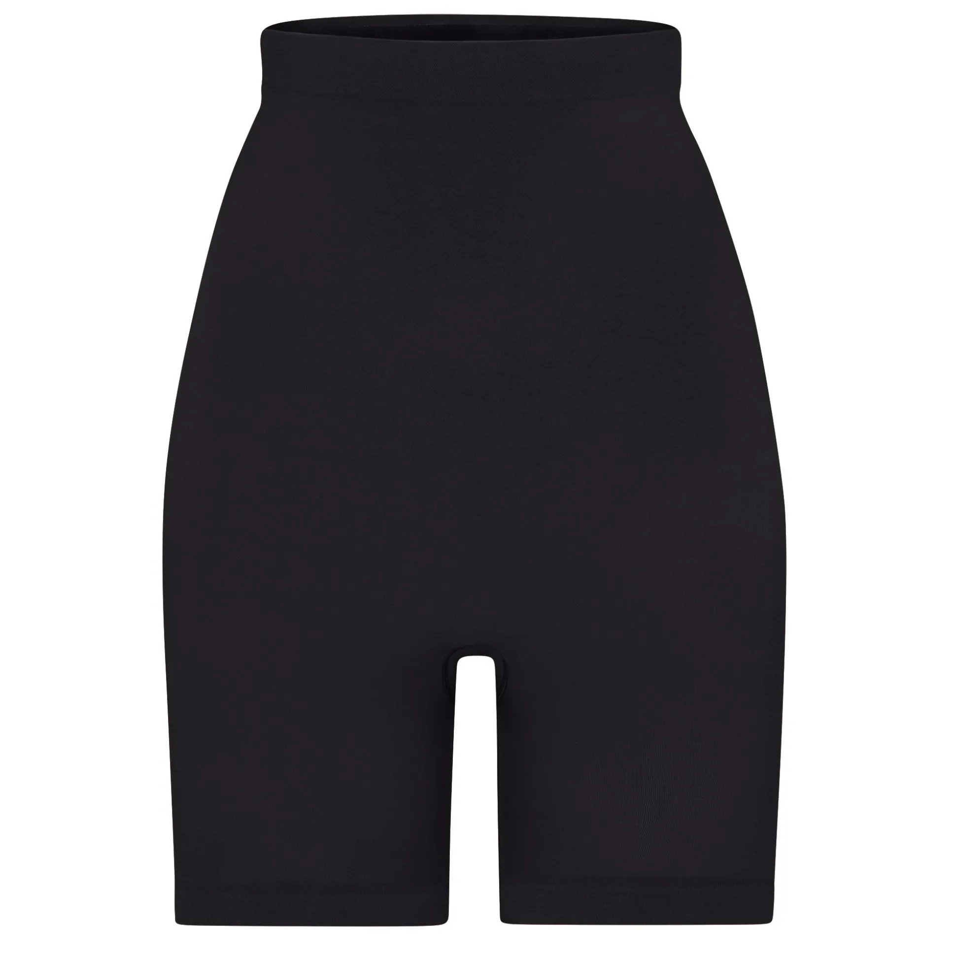 SEAMLESS SCULPT HIGH-WAISTED ABOVE THE KNEE SHORT | ONYX