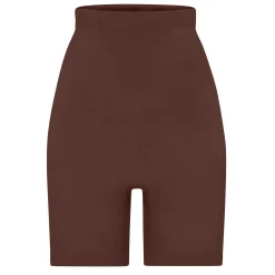 SEAMLESS SCULPT HIGH-WAISTED ABOVE THE KNEE SHORT | COCOA