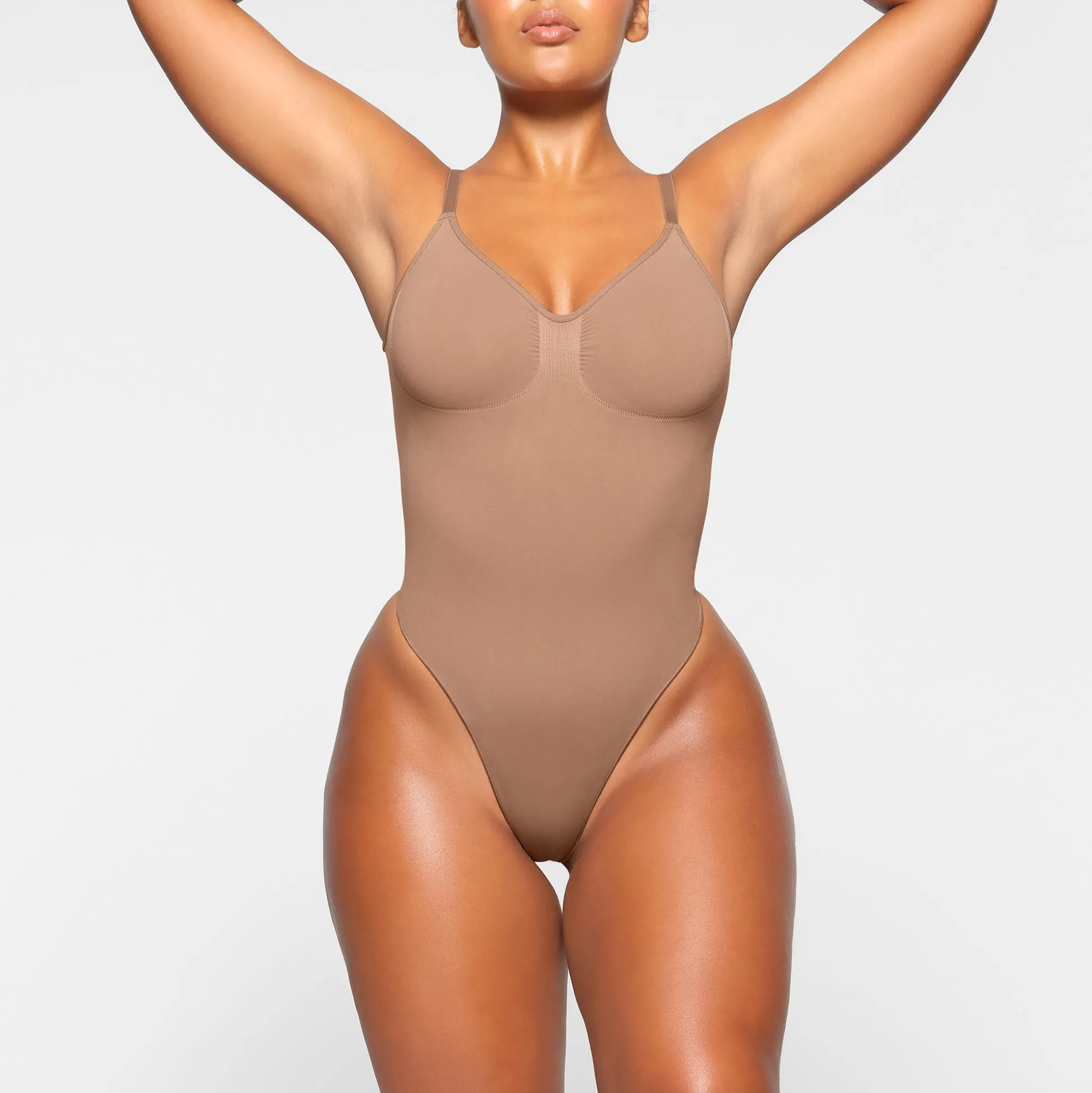 SEAMLESS SCULPT LOW BACK THONG BODYSUIT | SIENNA