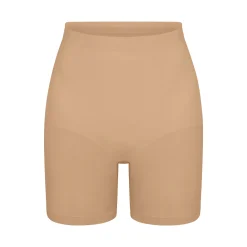 SEAMLESS SCULPT MID THIGH SHORT | CLAY