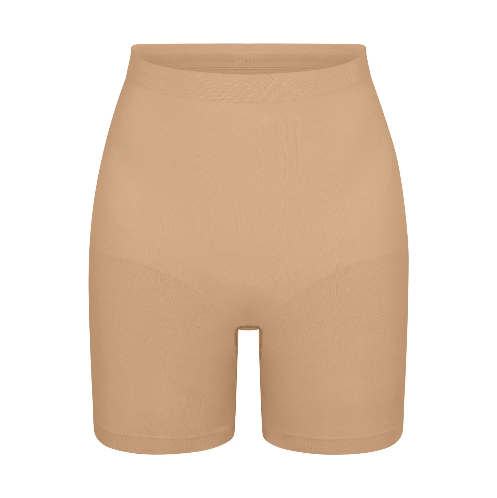 SEAMLESS SCULPT MID THIGH SHORT | CLAY
