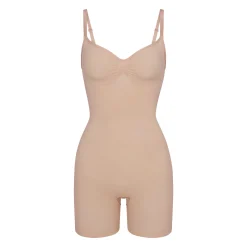 SEAMLESS SCULPT MID THIGH BODYSUIT | MICA