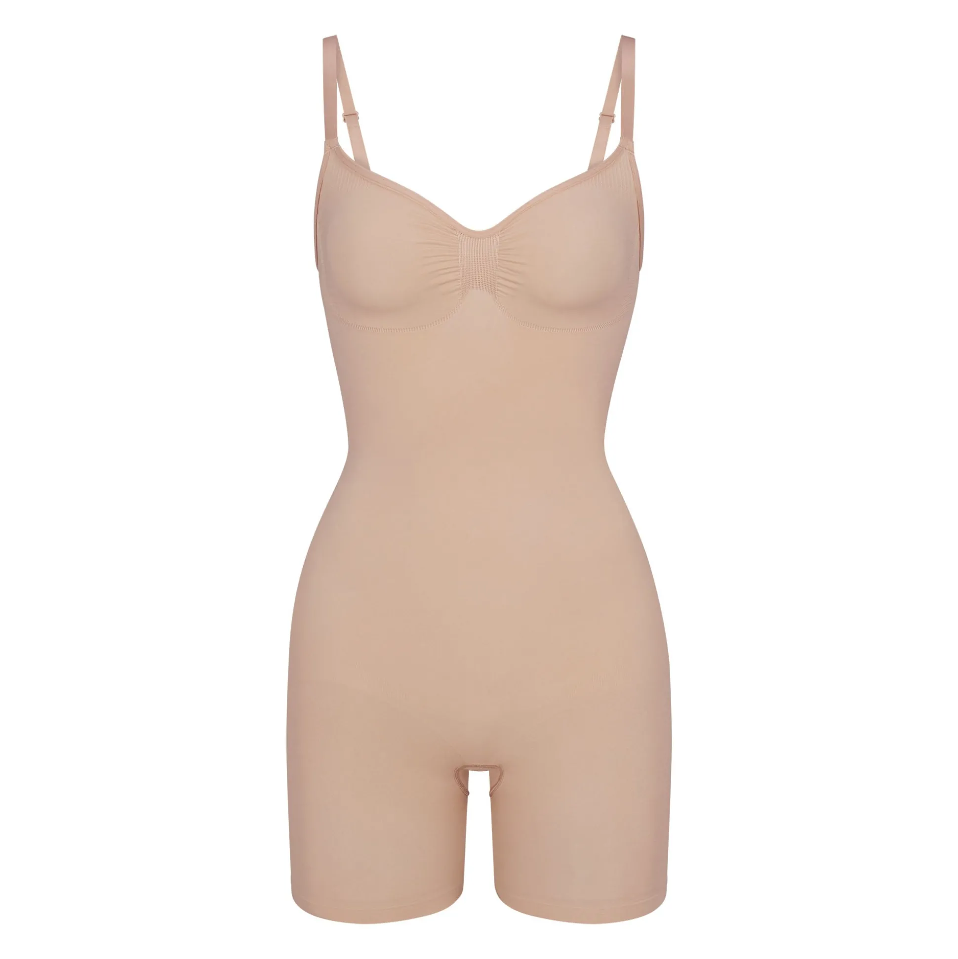 SEAMLESS SCULPT MID THIGH BODYSUIT | MICA