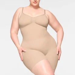 SEAMLESS SCULPT MID THIGH BODYSUIT | MICA