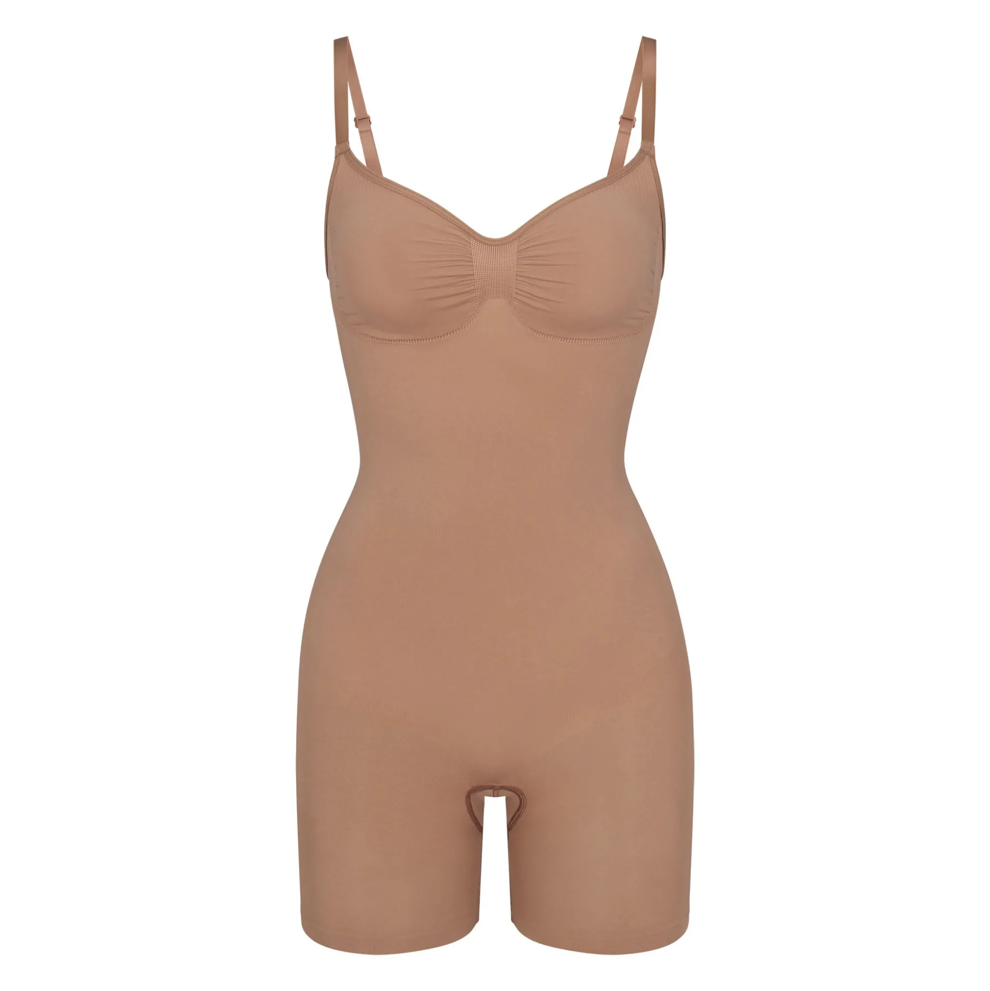 SEAMLESS SCULPT MID THIGH BODYSUIT | SIENNA