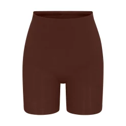 SEAMLESS SCULPT MID THIGH SHORT | COCOA