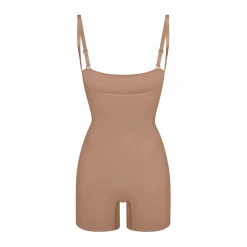 SEAMLESS SCULPT OPEN BUST SHORTIE BODYSUIT | SIENNA