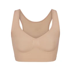 SEAMLESS SCULPT SCOOP PLUNGE BRALETTE | MICA