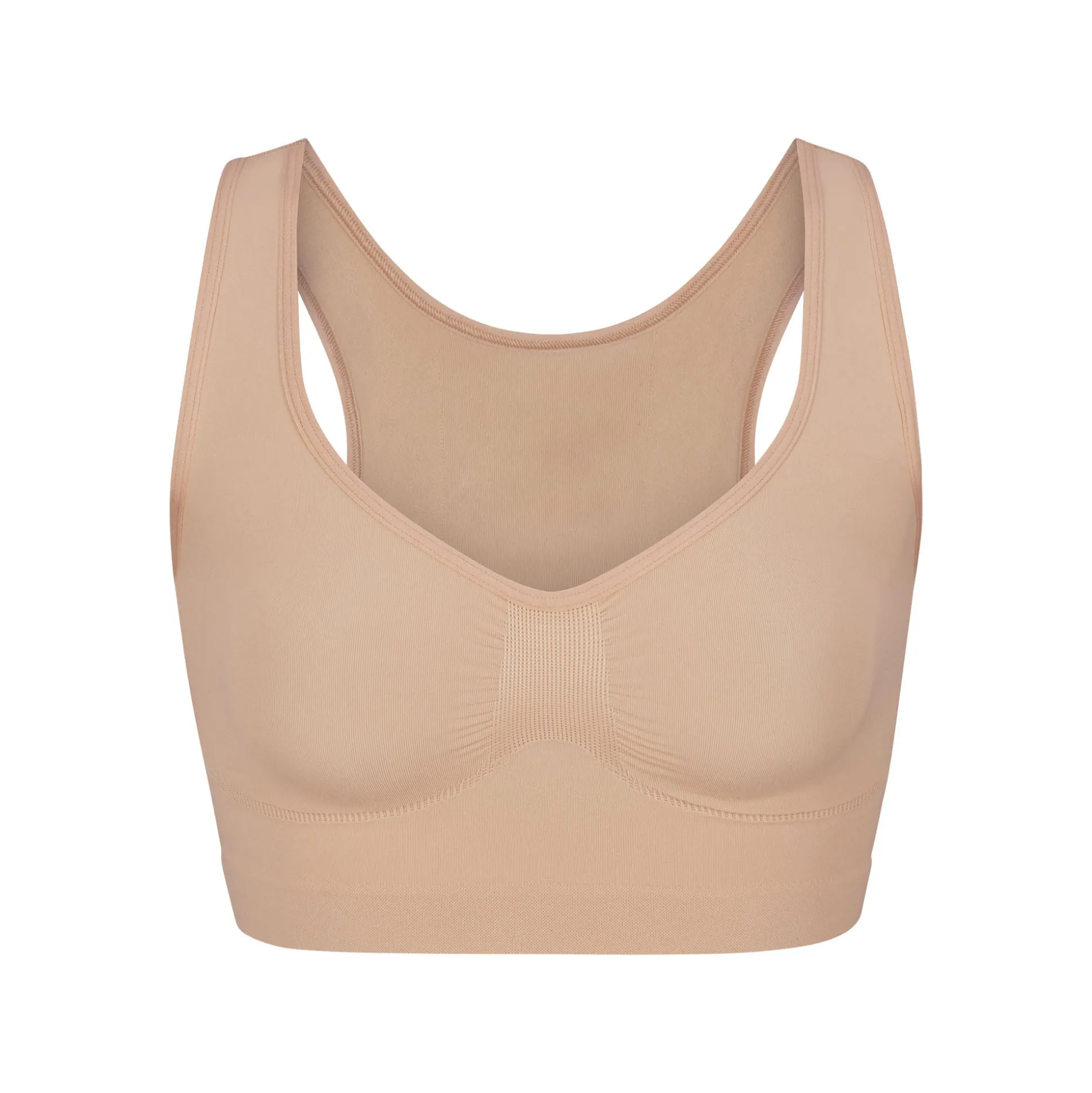 SEAMLESS SCULPT SCOOP PLUNGE BRALETTE | MICA