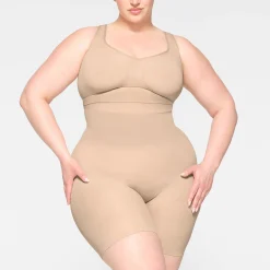 SEAMLESS SCULPT SCOOP PLUNGE BRALETTE | MICA