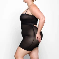 SHEER SCULPT LOW BACK SHORT | ONYX