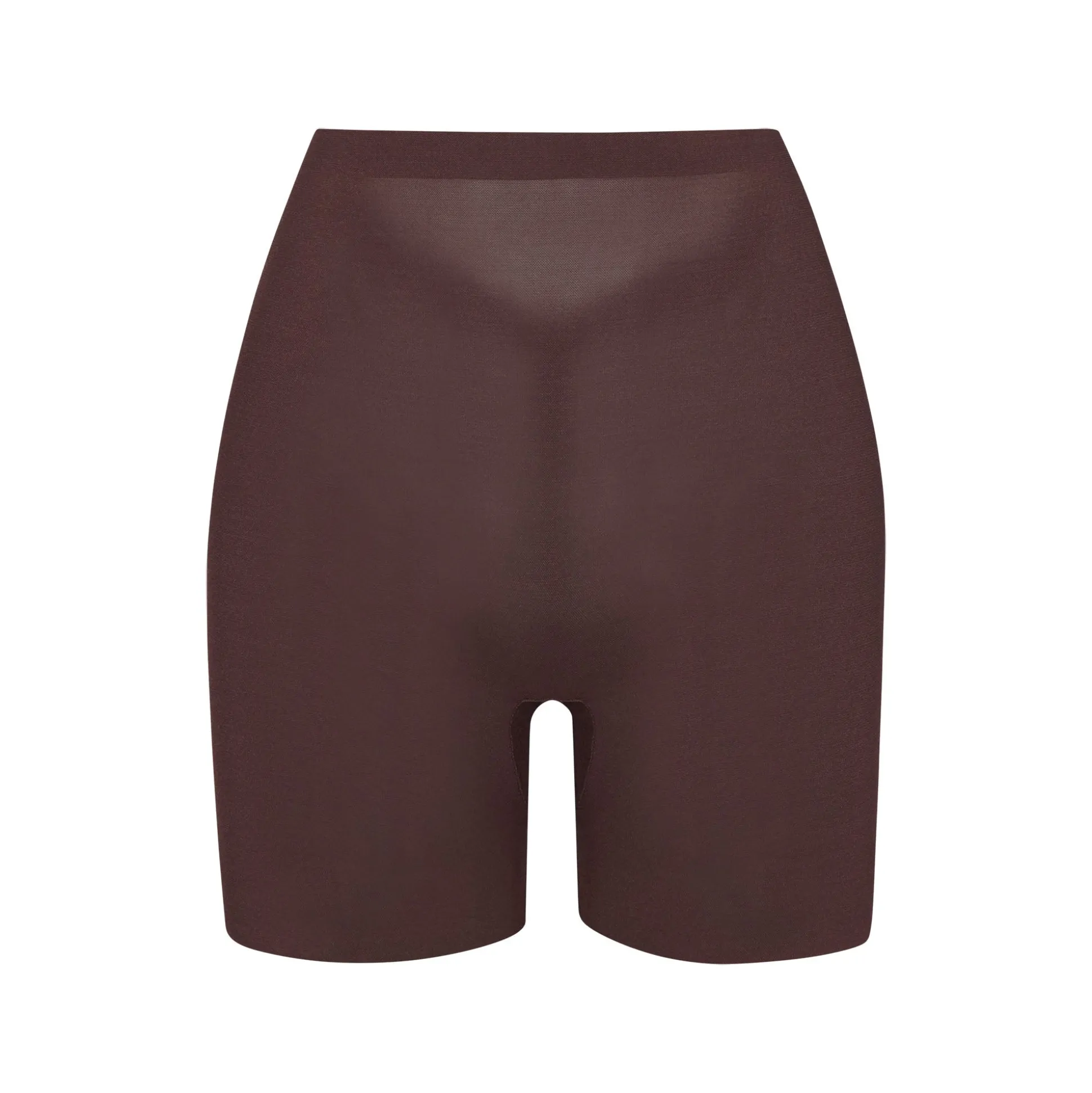 SHEER SCULPT LOW BACK SHORT | COCOA