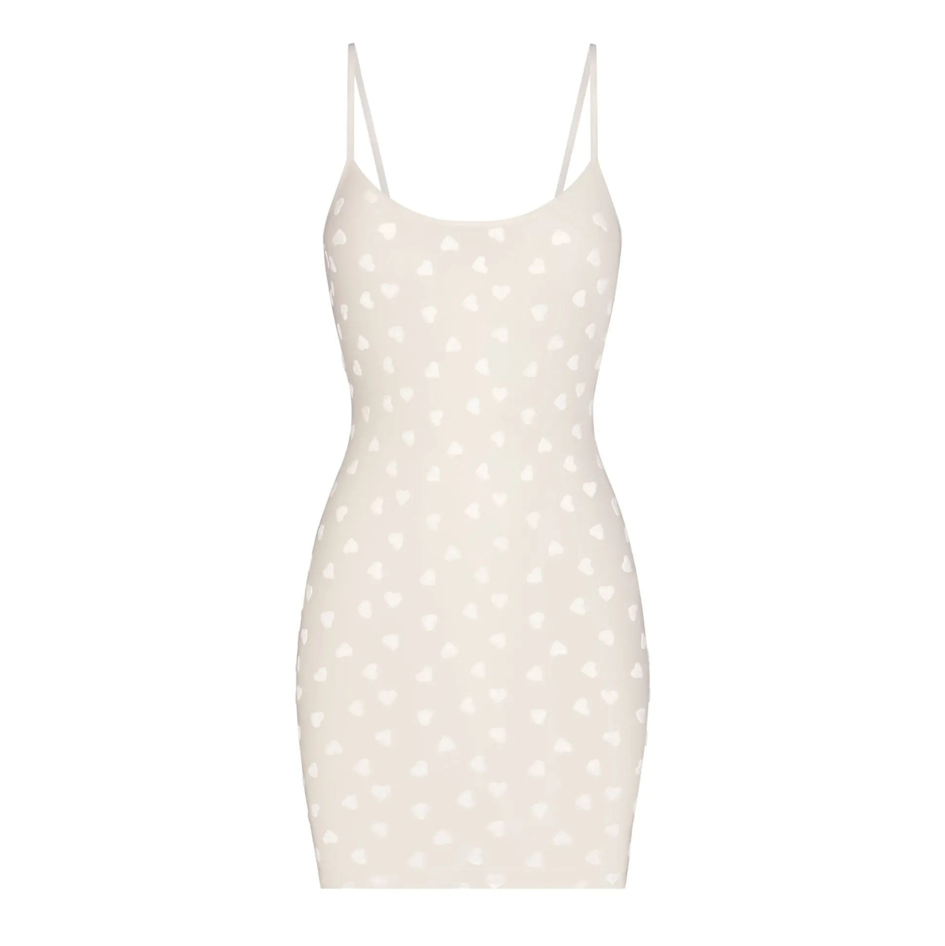 SHEER VELVET SLIP DRESS | MARBLE