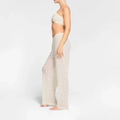 SHEER VELVET TIE FRONT BRALETTE | MARBLE