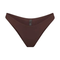 SIGNATURE SWIM CHEEKY TANGA BOTTOMS | COCOA