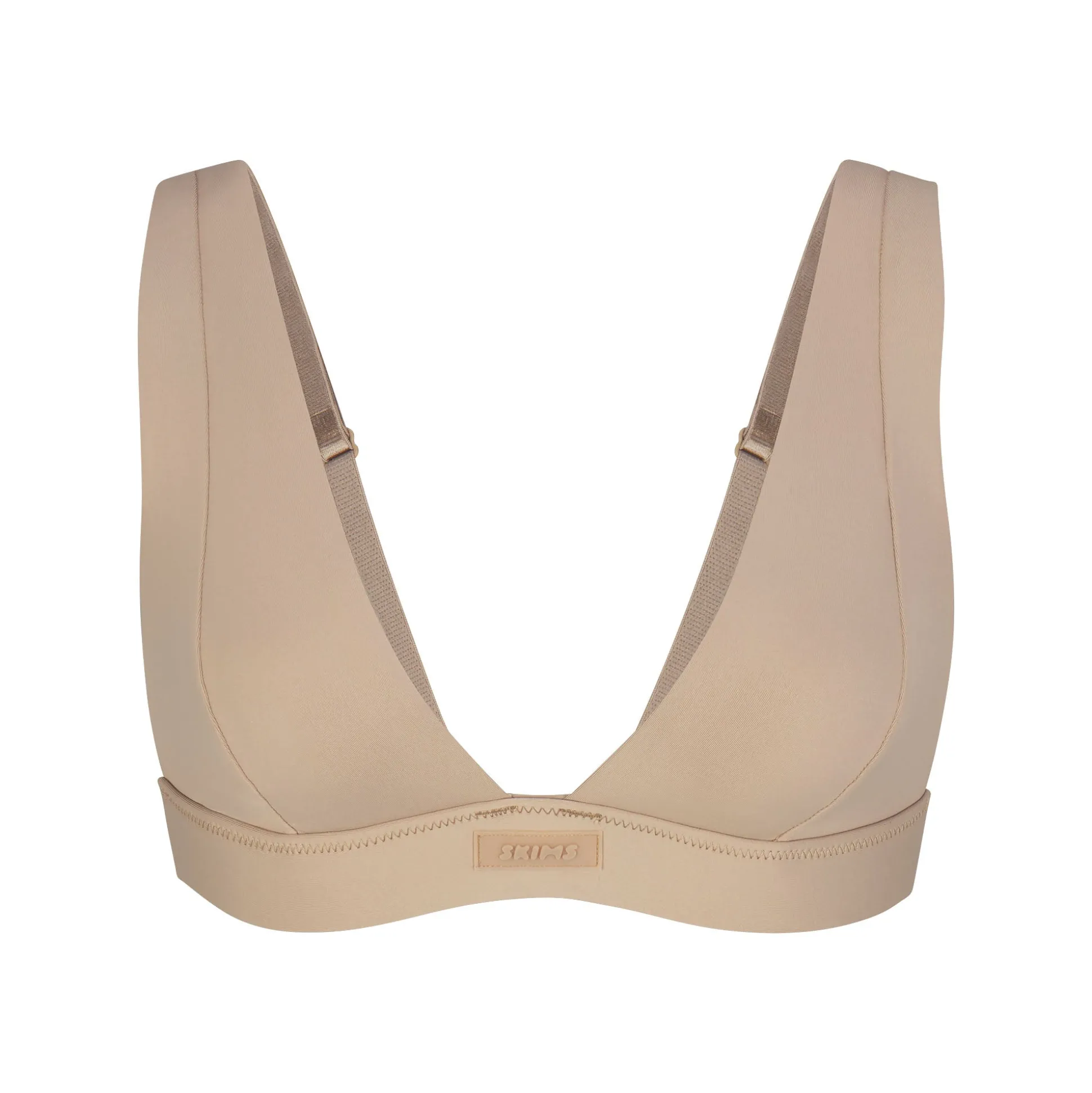 SIGNATURE SWIM PLUNGE BIKINI TOP | DESERT