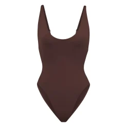 SIGNATURE SWIM SCOOP NECK ONE PIECE | COCOA
