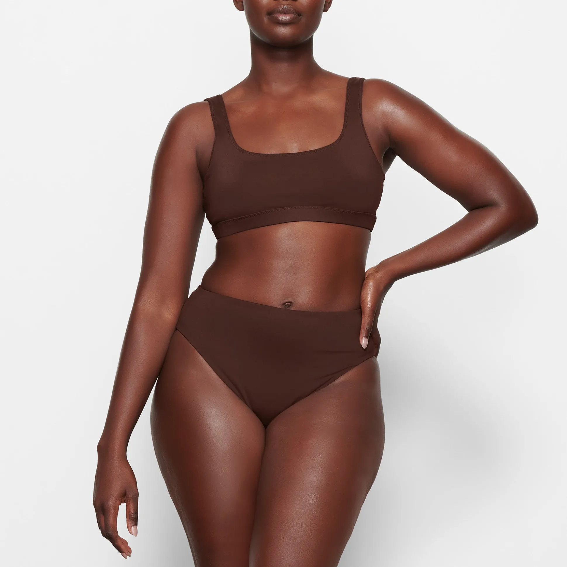 SIGNATURE SWIM TANK BIKINI TOP | COCOA