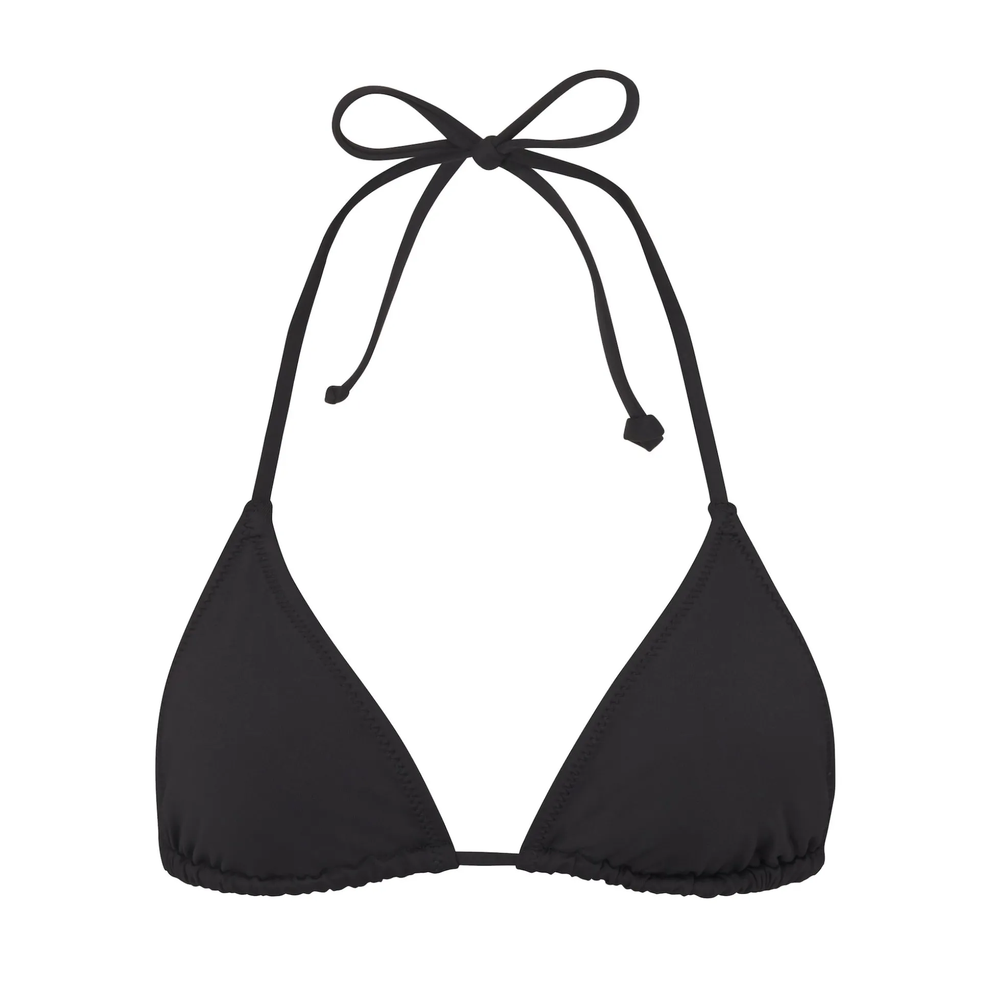 SIGNATURE SWIM TRIANGLE TOP | ONYX
