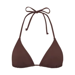 SIGNATURE SWIM TRIANGLE TOP | COCOA