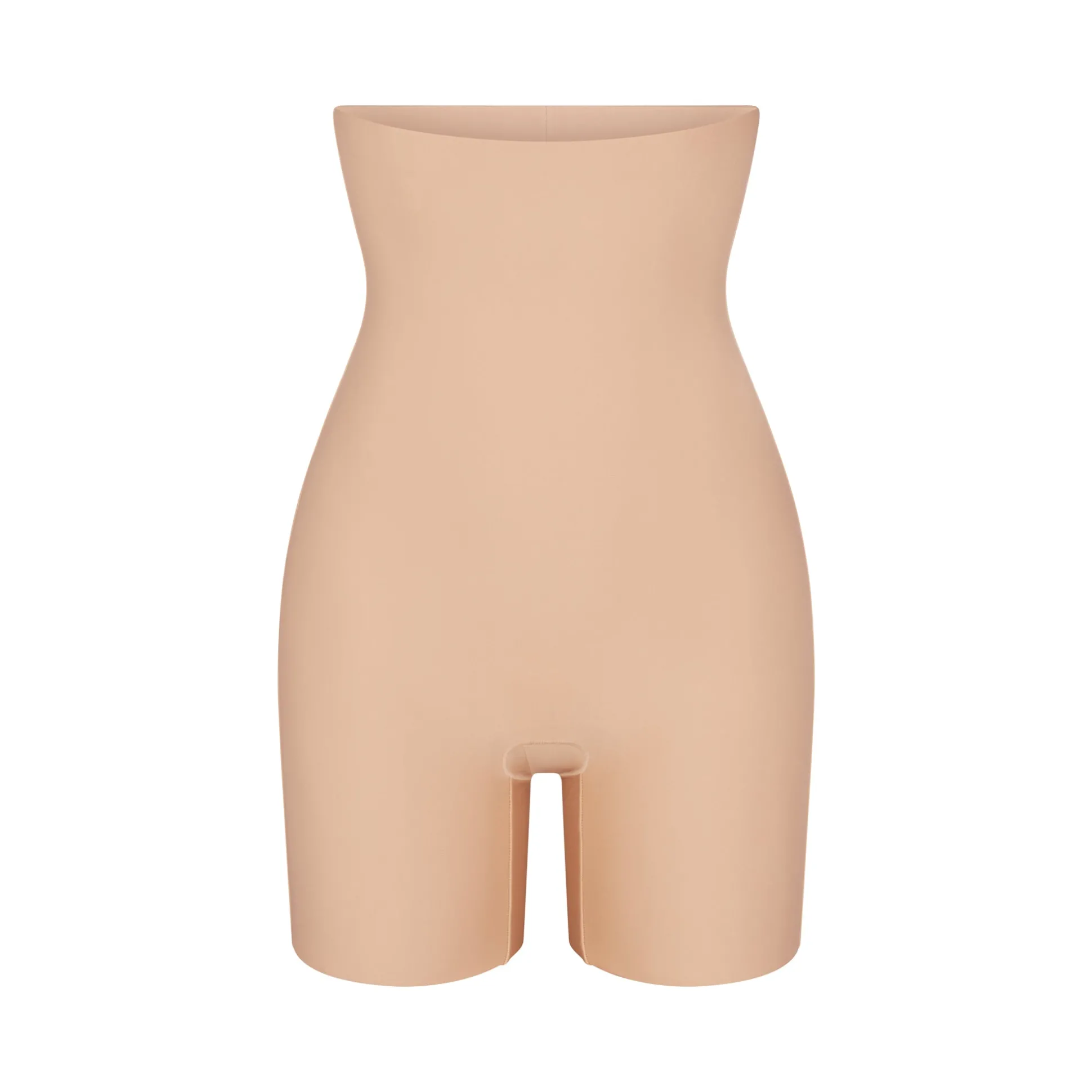 SKIMS BODY HIGH-WAISTED MID THIGH SHORT | CLAY