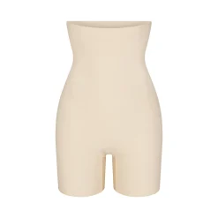 SKIMS BODY HIGH-WAISTED MID THIGH SHORT | SAND
