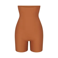 SKIMS BODY HIGH-WAISTED MID THIGH SHORT | BRONZE