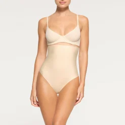 SKIMS BODY HIGH-WAISTED THONG | SAND