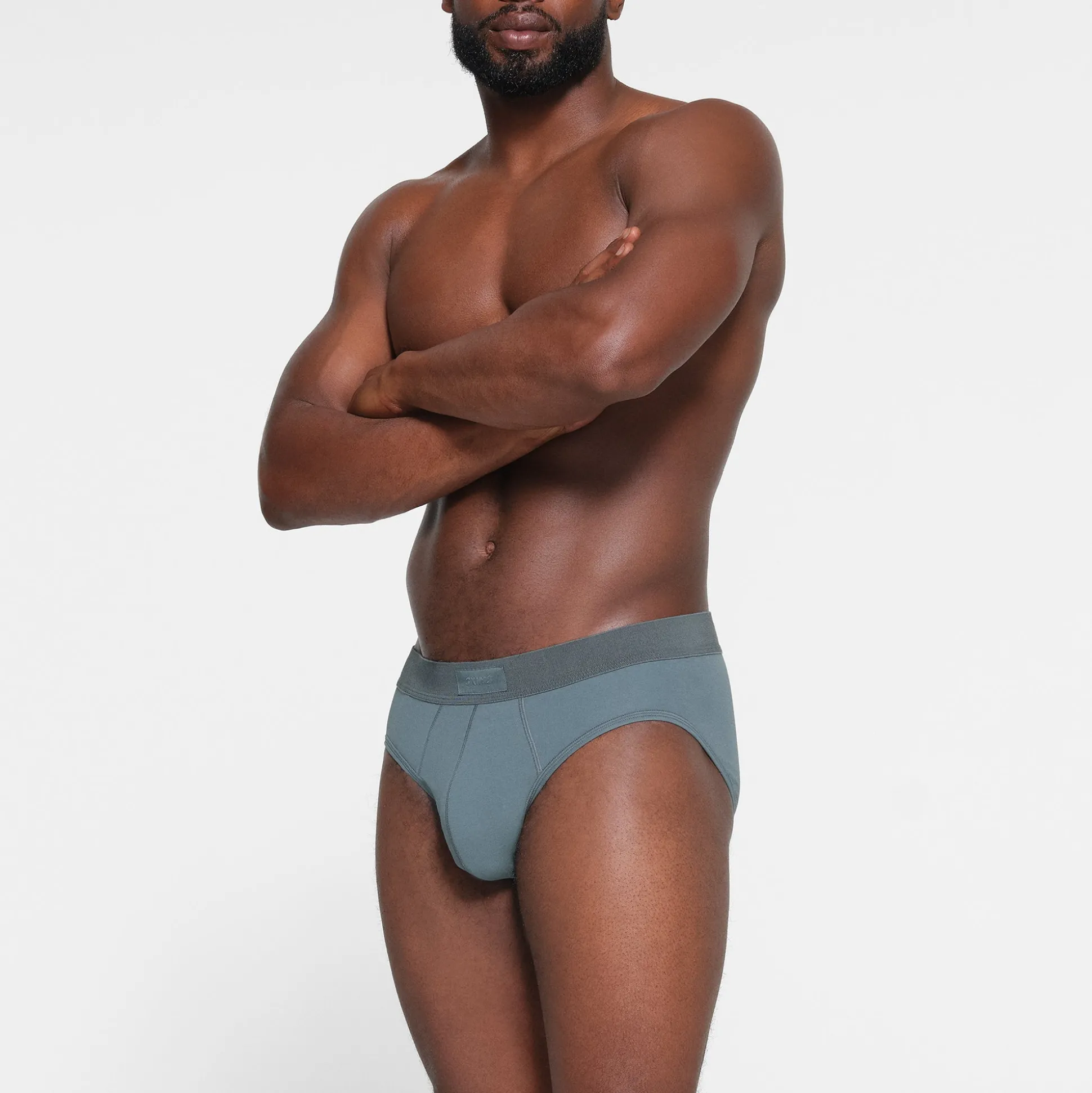 SKIMS COTTON MENS BRIEF | KYANITE