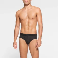 SKIMS COTTON MENS BRIEF 3-PACK | ONYX