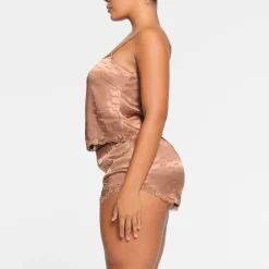 SKIMS JACQUARD LACE SHORT | JASPER