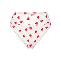 SKIMS SLEEP BRIEF | RUBY AND MARBLE HEART